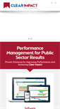 Mobile Screenshot of clearimpact.com